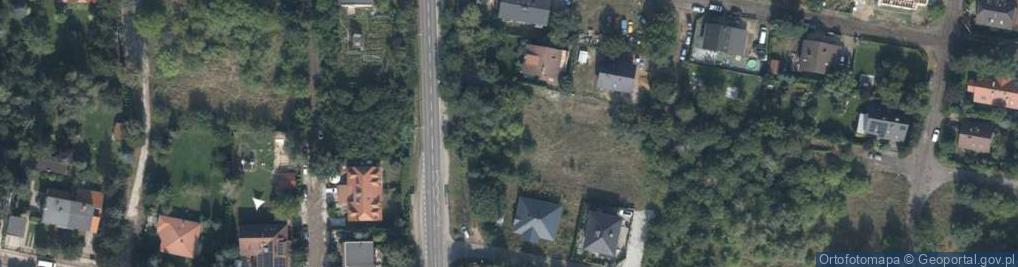 Zdjęcie satelitarne Pomarańczowa ul.