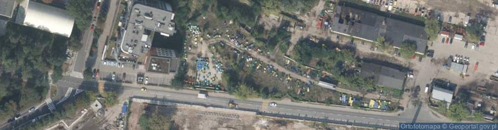Zdjęcie satelitarne Północna ul.