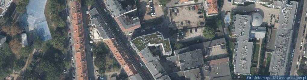Zdjęcie satelitarne Podgórze ul.