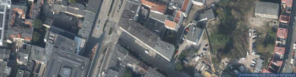 Zdjęcie satelitarne Podgórna ul.