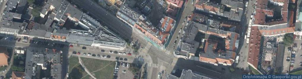 Zdjęcie satelitarne Podgórna ul.