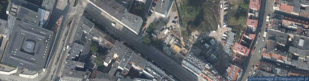 Zdjęcie satelitarne Podgórna ul.