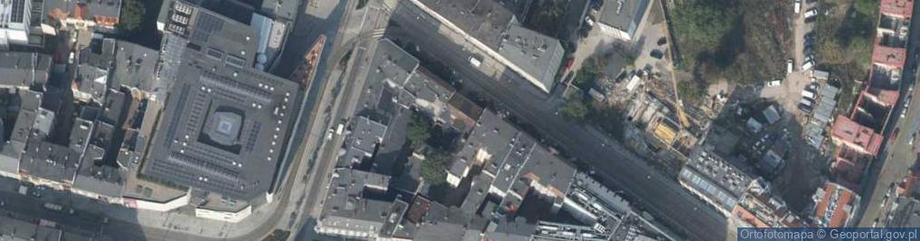 Zdjęcie satelitarne Podgórna ul.