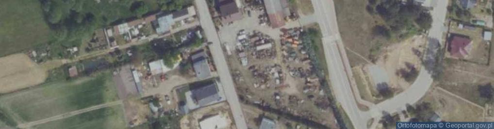 Zdjęcie satelitarne Północna ul.