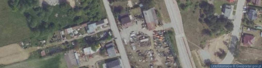 Zdjęcie satelitarne Północna ul.