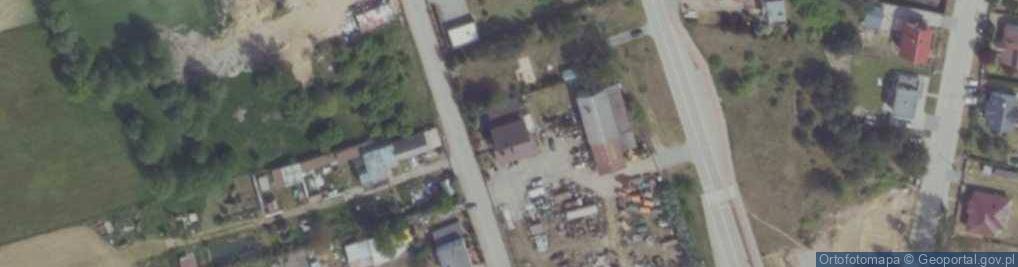 Zdjęcie satelitarne Północna ul.