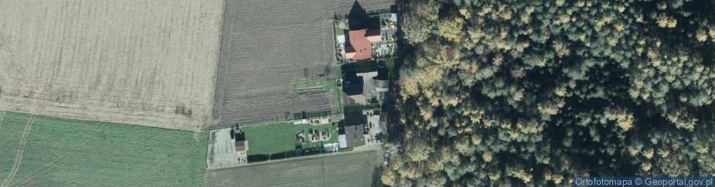 Zdjęcie satelitarne Pod Borem ul.