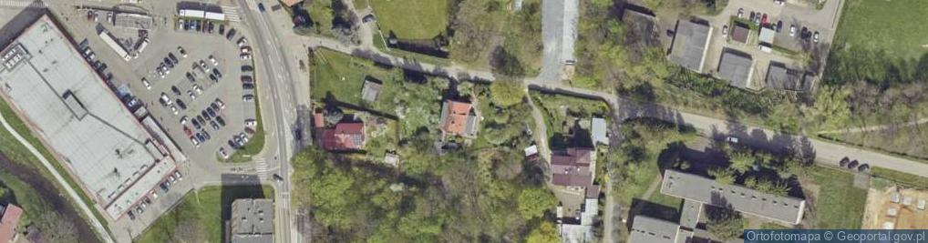 Zdjęcie satelitarne Podgórna ul.