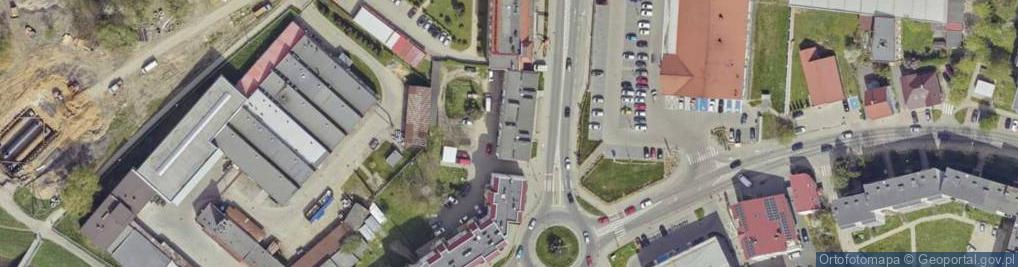 Zdjęcie satelitarne Powstańców Śląskich ul.
