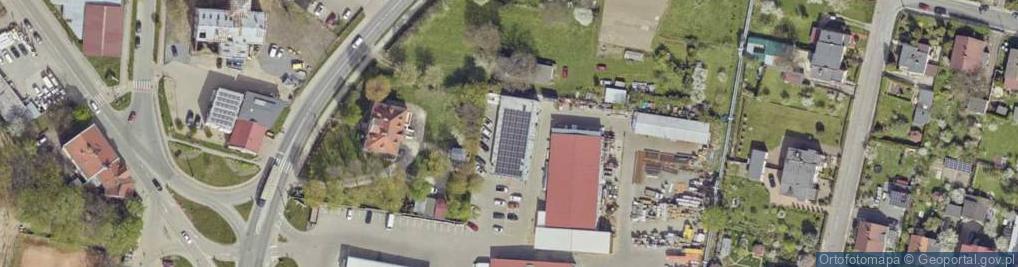 Zdjęcie satelitarne Powstańców Śląskich ul.