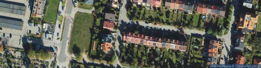 Zdjęcie satelitarne Pogodna ul.