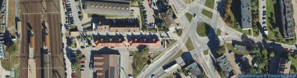 Zdjęcie satelitarne Polskich Kolejarzy ul.