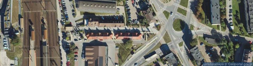 Zdjęcie satelitarne Polskich Kolejarzy ul.