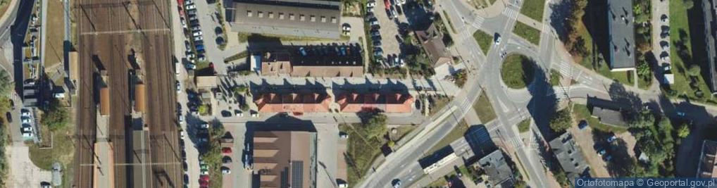 Zdjęcie satelitarne Polskich Kolejarzy ul.