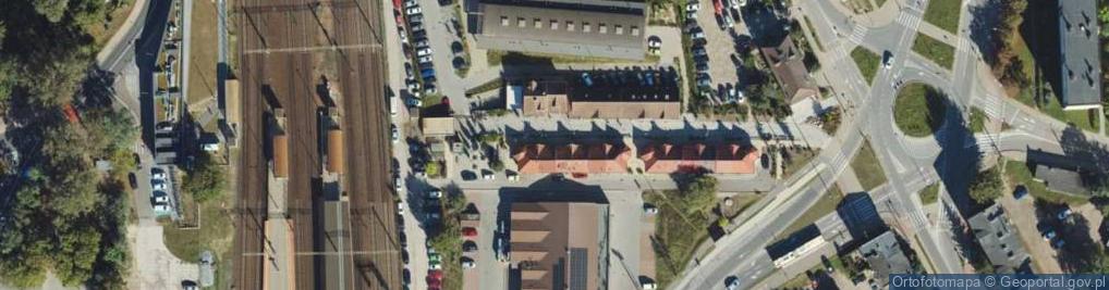 Zdjęcie satelitarne Polskich Kolejarzy ul.