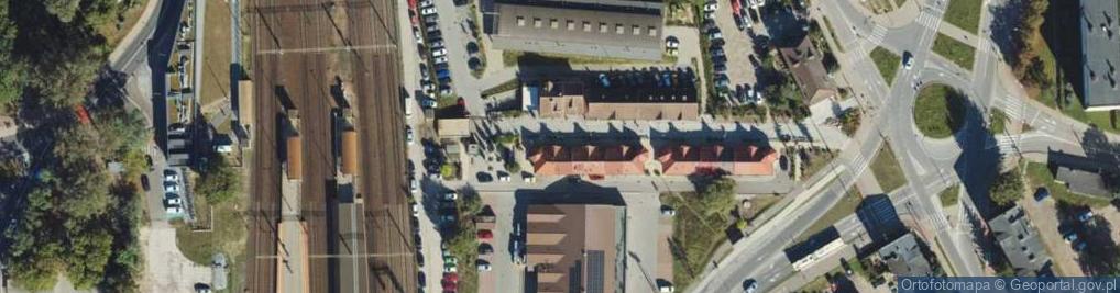 Zdjęcie satelitarne Polskich Kolejarzy ul.