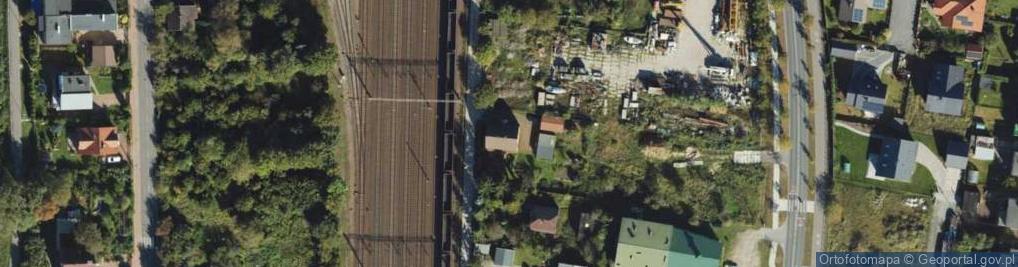 Zdjęcie satelitarne Polskich Kolejarzy ul.