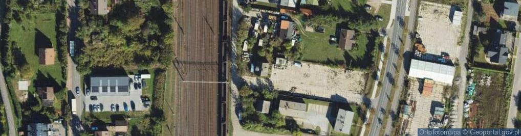 Zdjęcie satelitarne Polskich Kolejarzy ul.