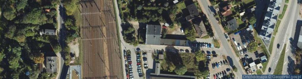 Zdjęcie satelitarne Polskich Kolejarzy ul.