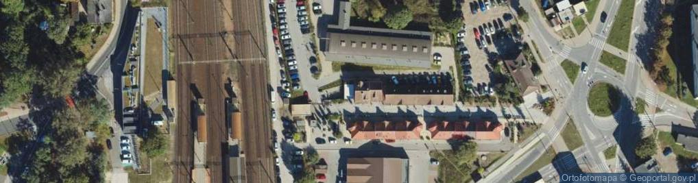 Zdjęcie satelitarne Polskich Kolejarzy ul.