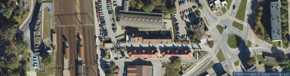 Zdjęcie satelitarne Polskich Kolejarzy ul.