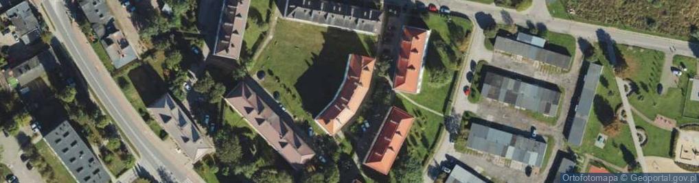 Zdjęcie satelitarne Powstańców Warszawy ul.