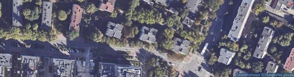 Zdjęcie satelitarne Powstańców ul.