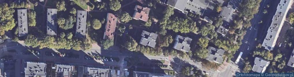 Zdjęcie satelitarne Powstańców ul.