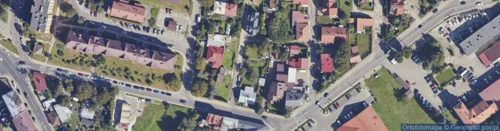 Zdjęcie satelitarne Podgórska ul.