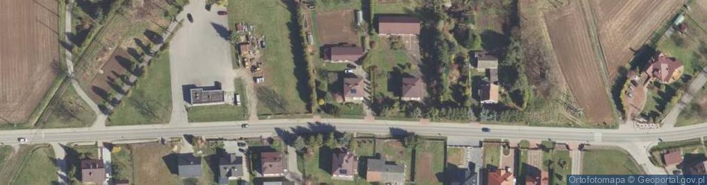 Zdjęcie satelitarne Pod Rozborzem ul.