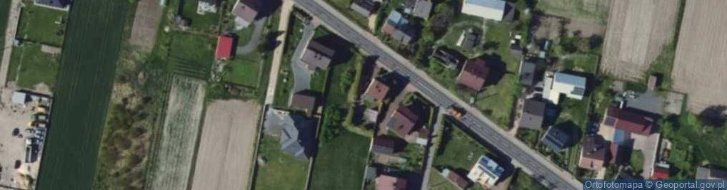 Zdjęcie satelitarne Powstańców Śląskich ul.