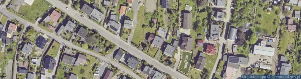 Zdjęcie satelitarne Powstańców Śląskich ul.