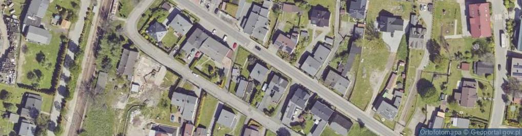 Zdjęcie satelitarne Powstańców Śląskich ul.