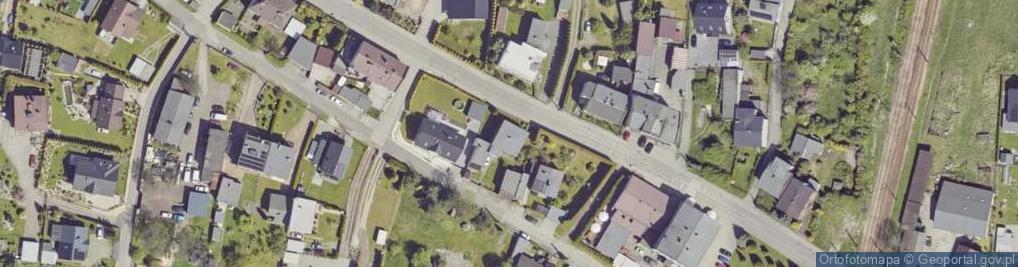Zdjęcie satelitarne Powstańców Śląskich ul.