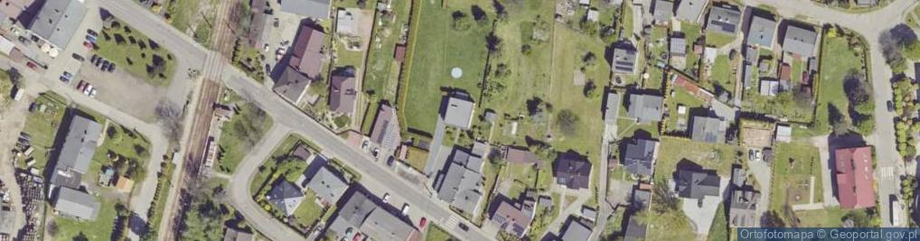Zdjęcie satelitarne Powstańców Śląskich ul.