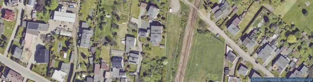 Zdjęcie satelitarne Powstańców Śląskich ul.