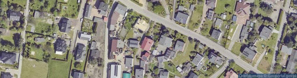 Zdjęcie satelitarne Powstańców Śląskich ul.