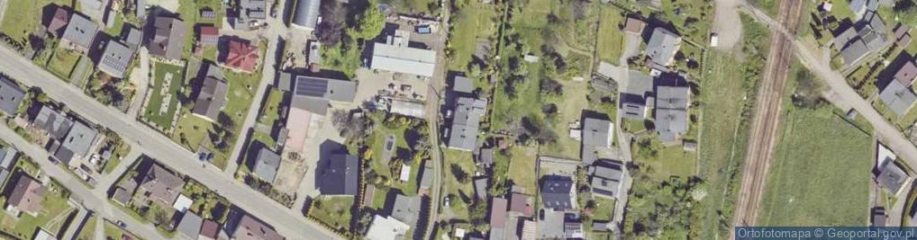 Zdjęcie satelitarne Powstańców Śląskich ul.