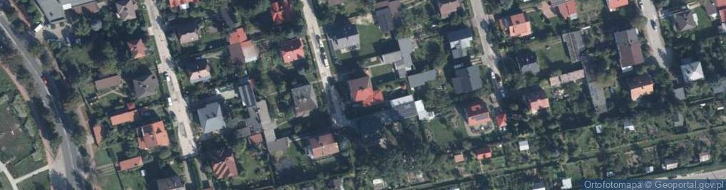 Zdjęcie satelitarne Poprzeczna ul.