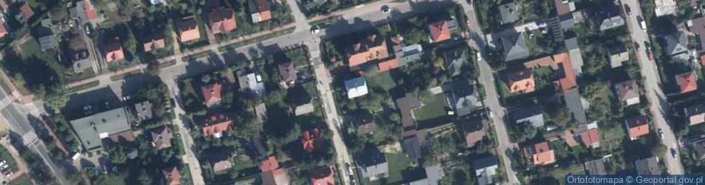 Zdjęcie satelitarne Poprzeczna ul.