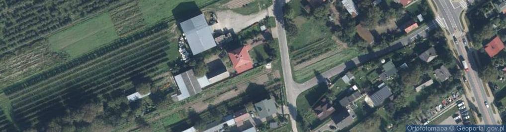 Zdjęcie satelitarne Powiśle ul.