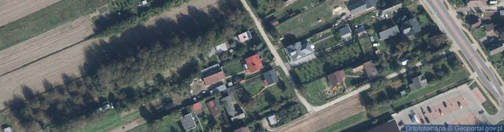 Zdjęcie satelitarne Powiśle ul.