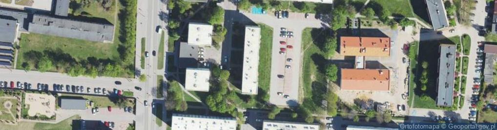 Zdjęcie satelitarne Podchorążych ul.