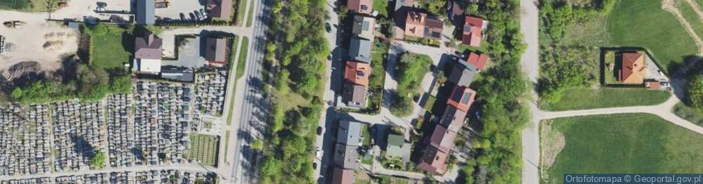 Zdjęcie satelitarne Pola Wincentego ul.
