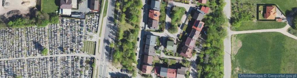 Zdjęcie satelitarne Pola Wincentego ul.