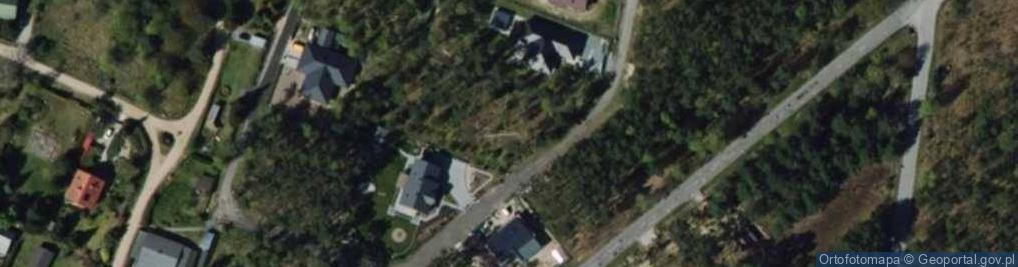 Zdjęcie satelitarne Pozytywna ul.