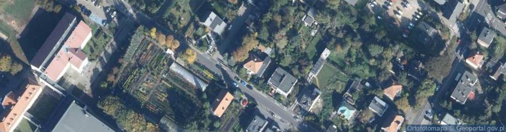 Zdjęcie satelitarne Podgórna ul.