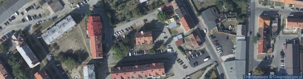 Zdjęcie satelitarne Pod Lipami ul.