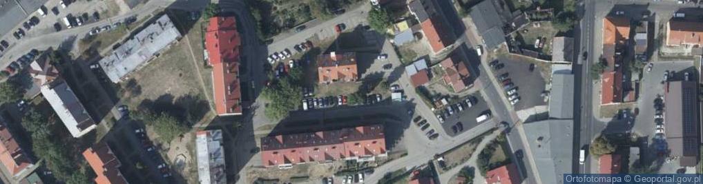 Zdjęcie satelitarne Pod Lipami ul.