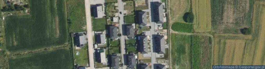 Zdjęcie satelitarne Poziomkowa ul.